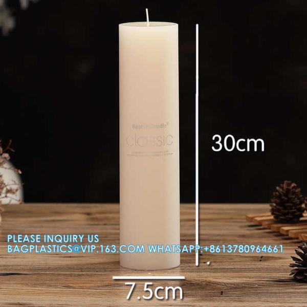 Wholesale Home Hotels Are Romantic And Tasteless Smokeless Lighting Emergency Column Wax Wedding Candlelight Dinner