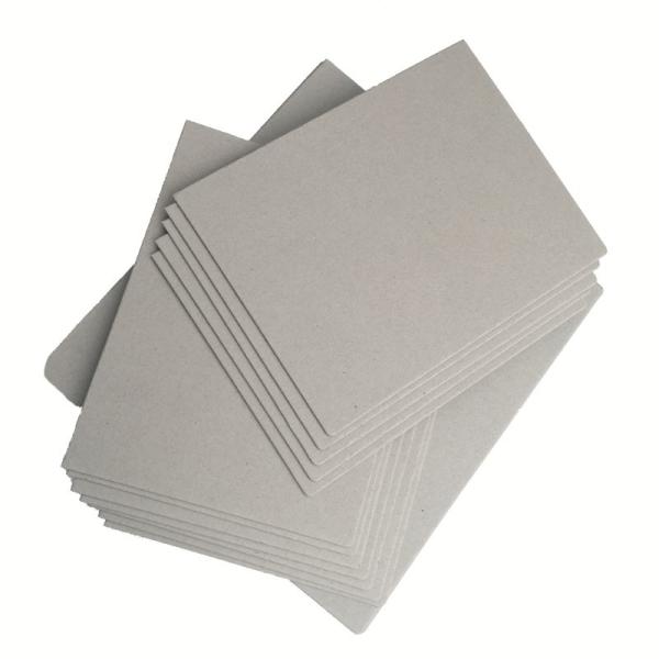 Imprimé sur mesure Prix de qualité Carton à bagages Carton épais Carton à clip rapide Carton gris