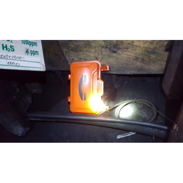 Взрывозащищенный промышленный телефон, водонепроницаемый аварийный телефон с сертификацией ATEX