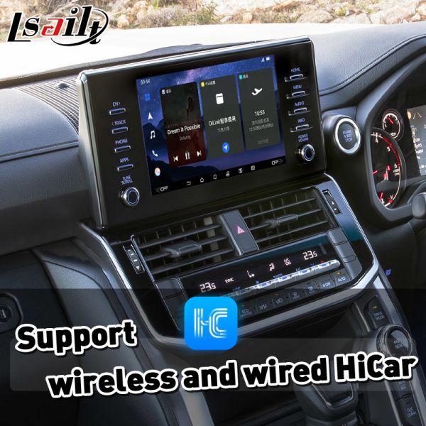 Lsailt Wireless Android Auto Carplay Interface for 2021-2024 Toyota Land Cruiser 300 GX GXL AX LC300