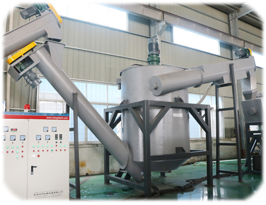 Отходы из пластмасс PE PP мешки Фильмы Рециклинговая стиральная линия