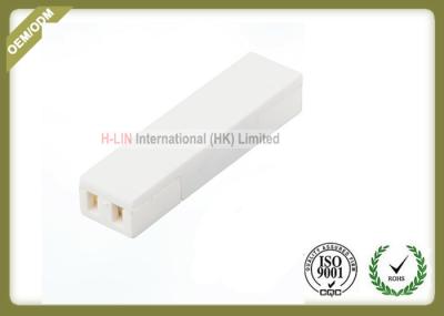 Outdoor Fiber Optic Junction Box Waterproof With Black Color 1 Into 1 Out