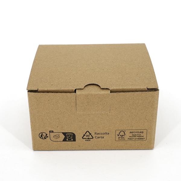 Складная бумажная складная карточная коробка для хранения