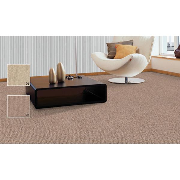 Подвергните сделанный ковер механической обработке Бербер шерстей домочадца с серым цветом латекса/ПВК задним