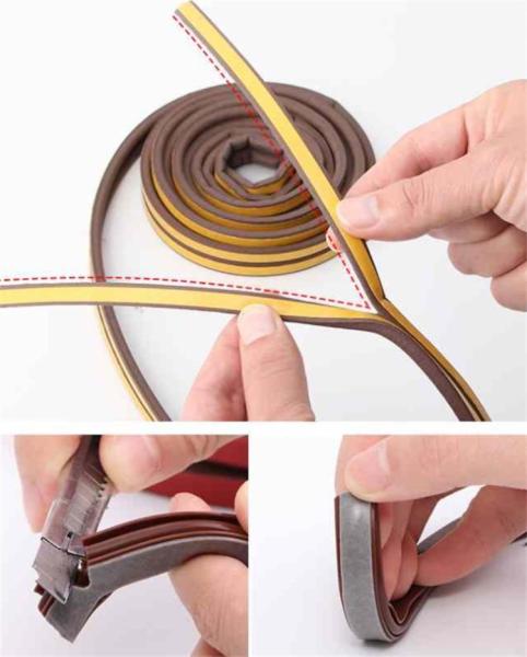 Customizable Waterproof Rubber Seal Strip PVC EPDM NBR For Automobile Industrial Use