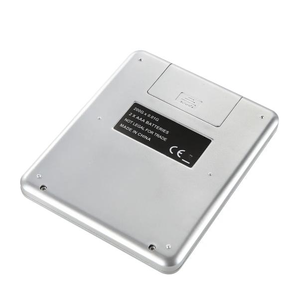 Escala de cocina digital 3kg/0.1g 500g/0.01g,1kg/0.1g,2kg/0.1g,3kg/0.1g Acero inoxidable LCD eléctrico electrónico gramo