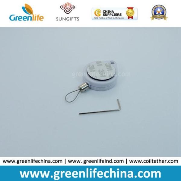 Hot Selling Heart White Plastic Pull Box Recoiler W/Loop End