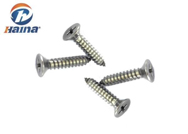 DIN7981 Stainless Steel 304 316 CSK Head Self Tapping screw For Metal sheets
