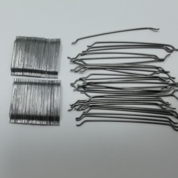 Glued Hooked End Steel Fiber For Industrial Floor Tunnel Shotcreet And Dam