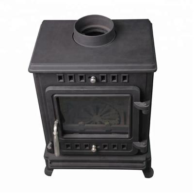 Outdoor Chimney Cast Iron Wood Burning Fireplace European / American Style