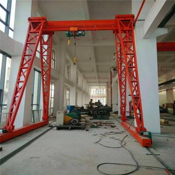 Guindaste de pórtico da viga do armazém 20m/Min 32m único