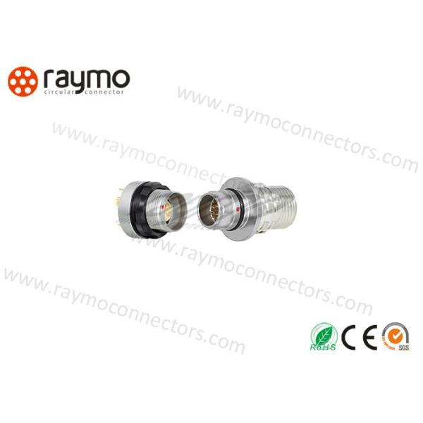 High Density AMC Connector Small Size Neutral Chrome Plated Industrial Grade