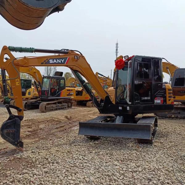 Sany SY60C Digger Second Hand Construction Machinery with 0.25M³ Bucket and 2016 Year