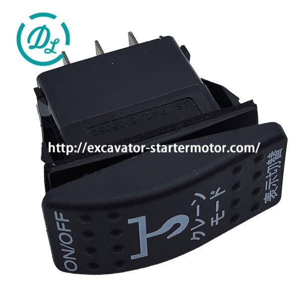 EexcavaStart Sumitomo SH225X-3B Excavator Toggle Switch KHR14070 24V