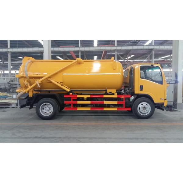 ISUZU caminhão da sução do vácuo da água de esgoto de 10.000 litros para a limpeza da água de esgoto da cidade