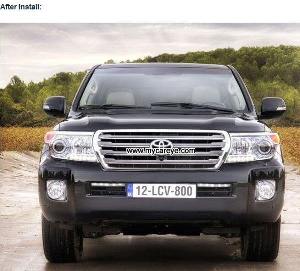 TOYOTA Land cruiser 2011-2014 DRL LED Daytime Running Lights for sale