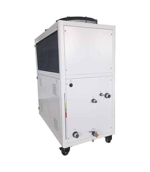 Safety 8HP Air Cooled Industrial Chiller Machine Low Maintenance