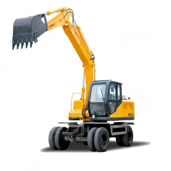85KW экскаватор колеса ведра 12,5 тонн с Cummins Engine