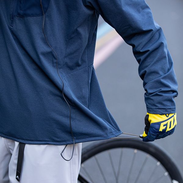 Quick Dry Anti-UV Antibacterial Hooded Pullover, Forest Style Outdoor Long Sleeve Cycling Shirt For