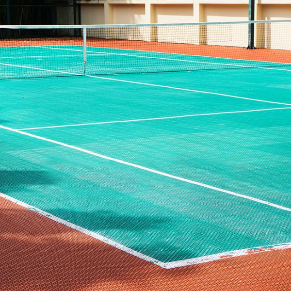 Pp Interlocking Portable Sport Court Material Plastic Tiles Basketball Flooring Outdoor