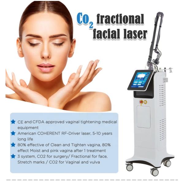 Medical Laser Skin Resurfacing Machine , Acne Scar Removal Fractional Co2 Laser Machine