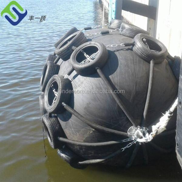 Floating Marie Ship Yokohama Type Pneumatic Rubber Fender For STS Or STD