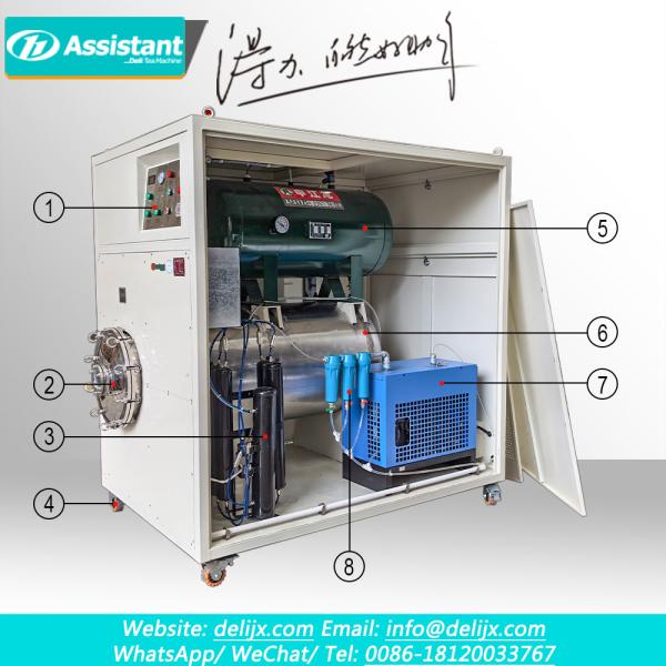220V 50/60Hz Fully Automatic GABA Tea NON-OXYGEN Fermentation Tank Machine DL-6CFJT-15070