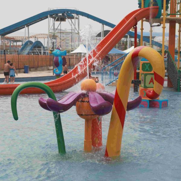 O pulverizador exterior do entretenimento da família arqueou a porta, equipamento do parque do Aqua para 5 - 10 pessoas