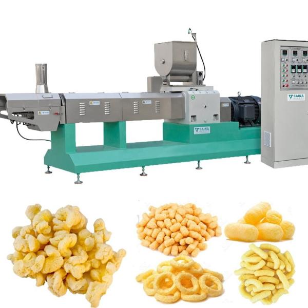 Ligne de production de maïs puff Snack Extrudeuse Chips de maïs Machines de fabrication alimentaire