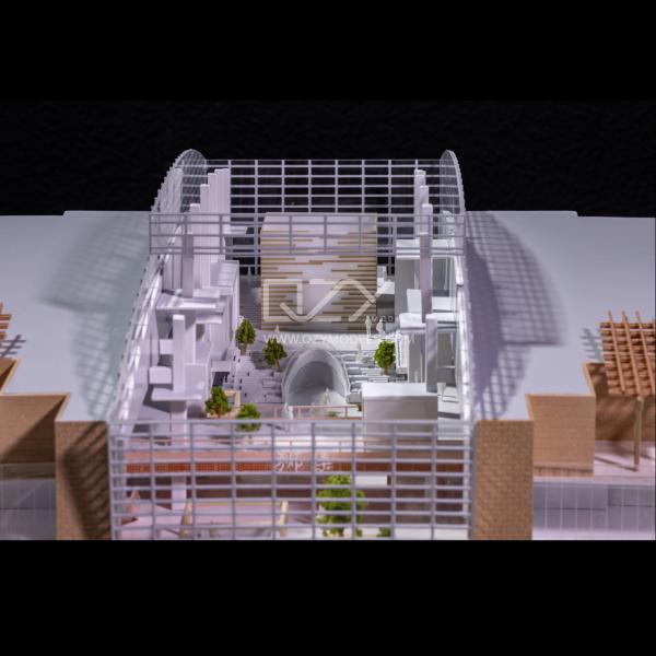 1/200 Modelo de concepto del proyecto Poly