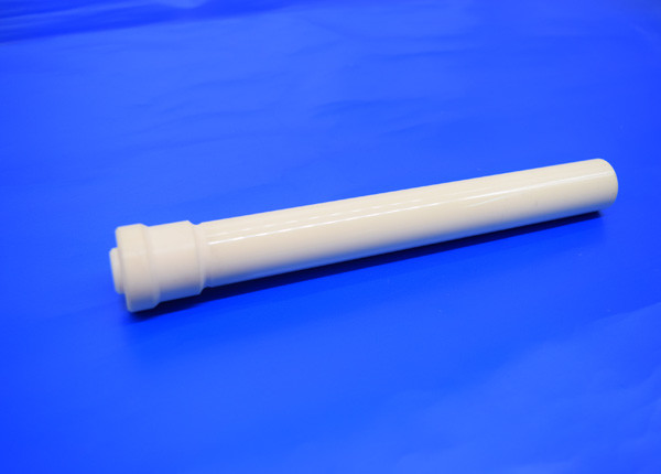Machinable White Zirconia / Alumina Ceramic Rod , Custom  Al2O3 Tube Ceramic Rod