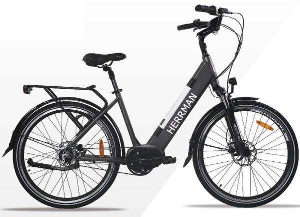 Lithium Battery 26 Inch City Electric Bicycle / E - bike With Rear Motor For Adults