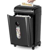 Triturador de papel pesado certificado CE/EMC para empresas com contentor de 30L