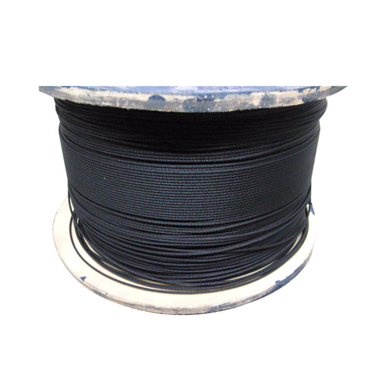 7×7 7x19 Black Anodized Cable for Entertainment Industry