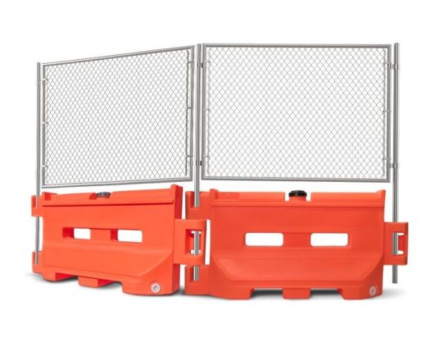 8'x12' temporary chain link fence panels diameter wire 11.5ga chain link mesh 2 x 2 tube 35mm wall thick 1.60mm