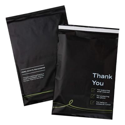 Custom Printed Cornstarch Made Biodegradable Compostable Eco Plastic Mailing Bags