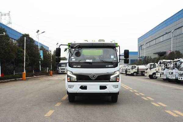 Pure Electric Outdoor Sanitation Cleaning Truck 8CBM Vacuum Road Sweeper Truck
