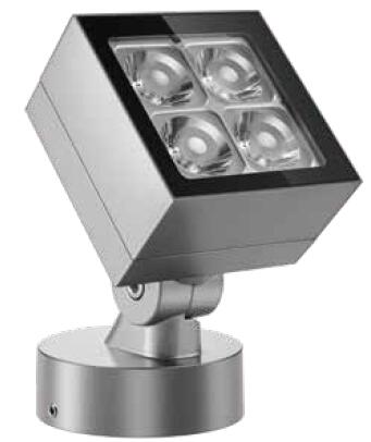 RGBW DMX512 Led Garden Spotlight RDM 20W 30W 4000K For Landscape Lighting