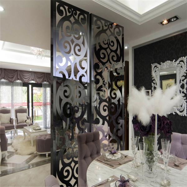 Laser Cutting Stainless Steel Screen Design for interior wall decorative panel customized design
