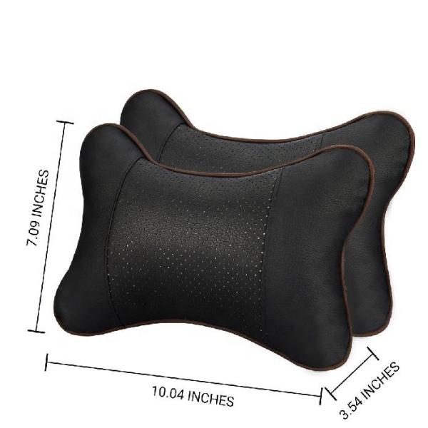 Car Neck Pillow Pack of 2 Breathable Headrest Cushion for Neck Support and Relaxation