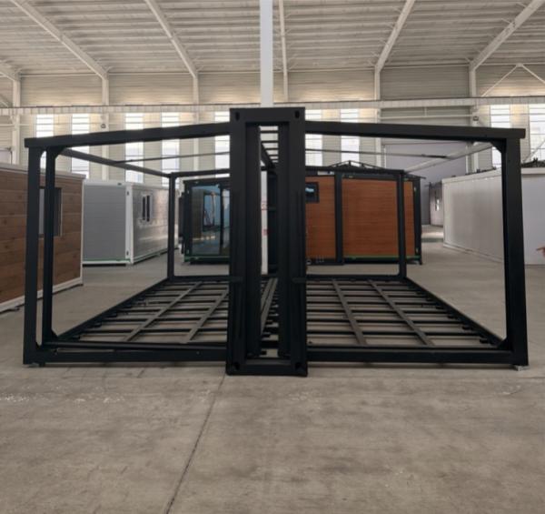 Expandable Prefab Home with 5900×4800×2480mm Dimensions, 27.5 ㎡ Floor Area, and 2 KN/m2 Floor Loading