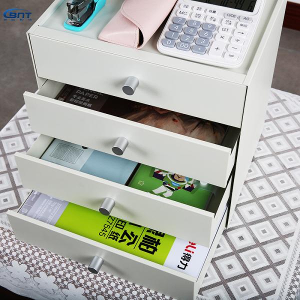 Sundry Storage Cardboard Drawer Box Metal Makeup Organizer Steel