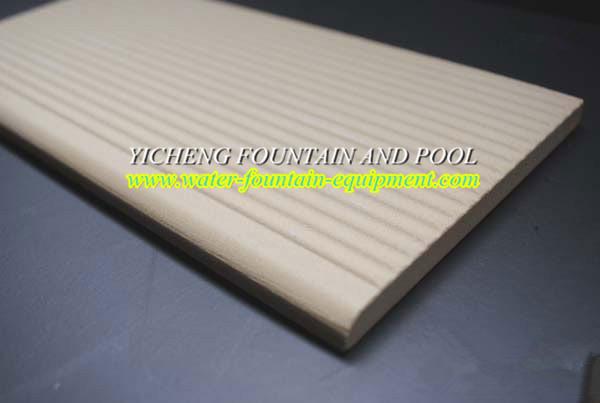 Durable Porcelain Swimming Pool Deck Tiles Eco-friendly 240 x 115mm