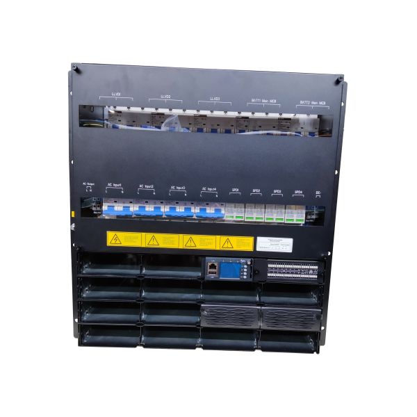 8U Ultra High Capacity DC Power System for Industrial Communication Hubs