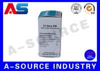 Carton de papier de pharmacie 10 ml Boîtes de flacons Étiquettes en vinyle personnalisées Pour les flacons de laboratoire 10 ml Étiquettes de flacons