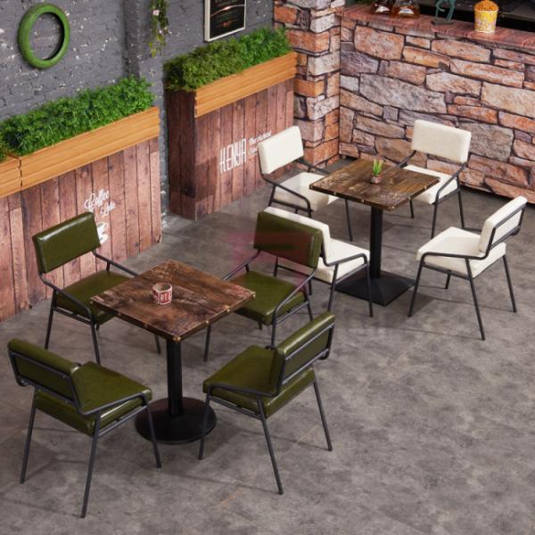 обеденный стол клуба переклейки 2фт * 2фт водоустойчивый крытый с винтажной картиной