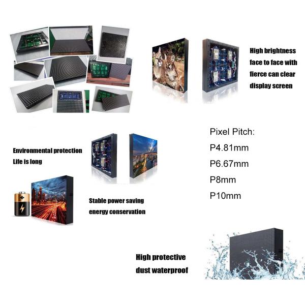 Outside Advertising LED Billboard Fixed Outdoor Full Color Waterproof LED Display