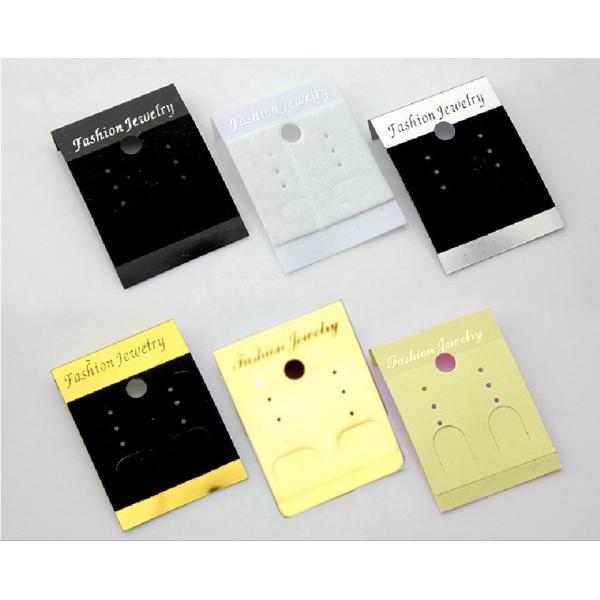 Earrings jewelry accessories packaging card card card upscale flannel earrings earrings