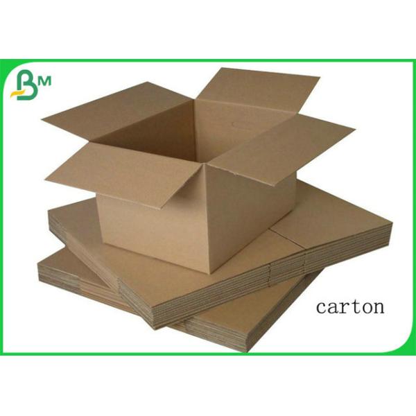 0.5mm Recyclable Brown Flute Corrugated Kraft CardBoard For Cartons 0.5mm Recyclable Brown Flute Corrugated Kraft CardBoard For Cartons