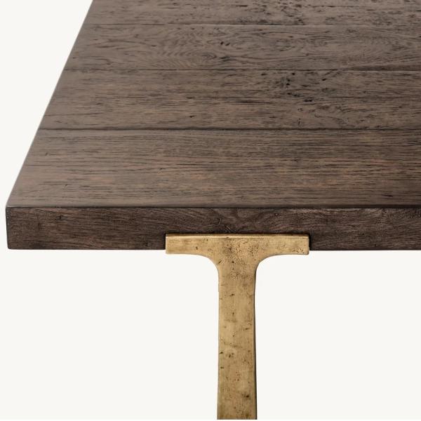 Assembly Required Modern Coffee Table 1000x1000x450mm With Stainless Steel And Wood Top